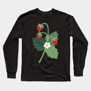 Wild Strawberries Long Sleeve T-Shirt